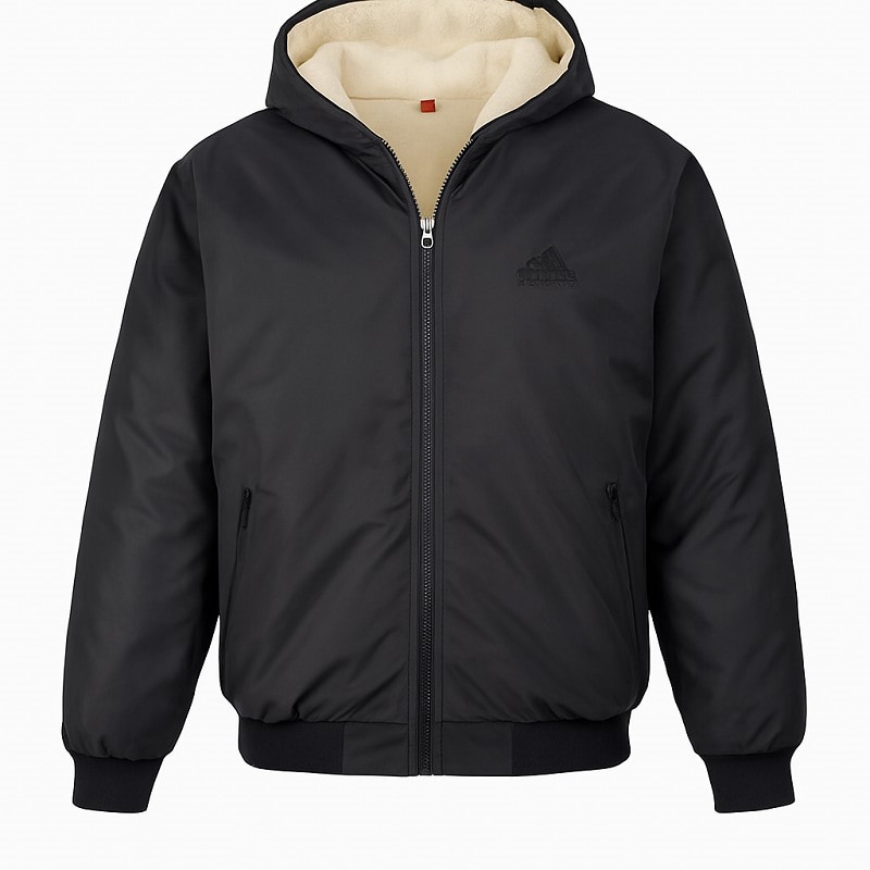 کاپشن مردانه داخل تمام خز مدل Adidas